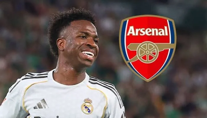 Arsenal Make Surprise Move for Real Madrid Star Vinicius Jr