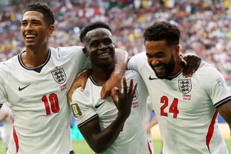 Saka’s Hat-Trick Fires England Past France In Crazy 10-Goal World Cup Battle