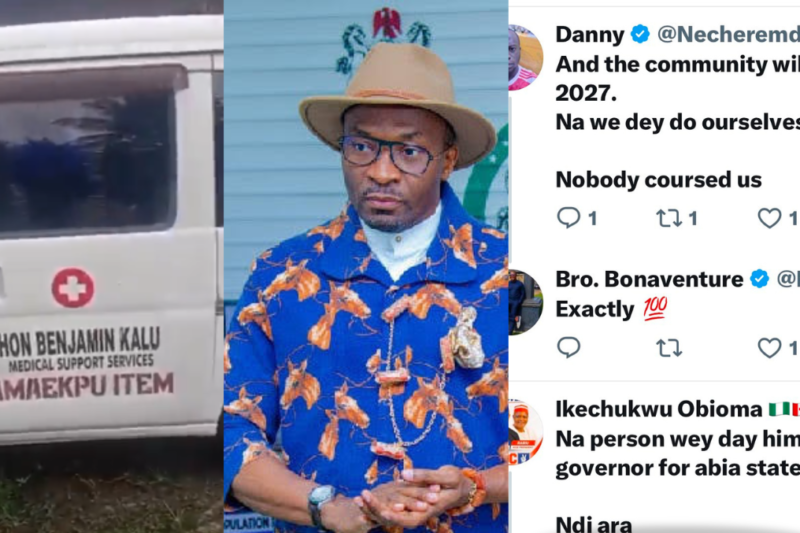 ‘Dwarf Ambulance’: Deputy Speaker Kalu’s Donation to Abia Community Faces Backlash