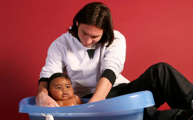 Messi Finally Speaks About Viral Photo of Him Bathing Baby Lamine Yamal