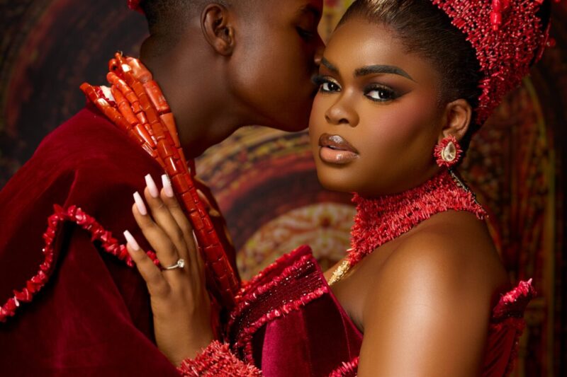 Guests Could Not Believe Their Eyes As Peller And Jarvis Received N400 Million Mansion At Wedding