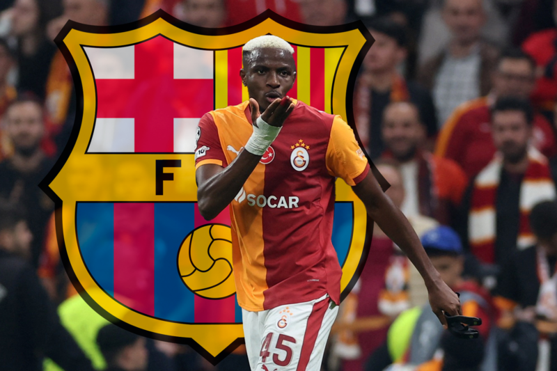 Barcelona Makes Final Decision on Osimhen’s Move From Galatasaray
