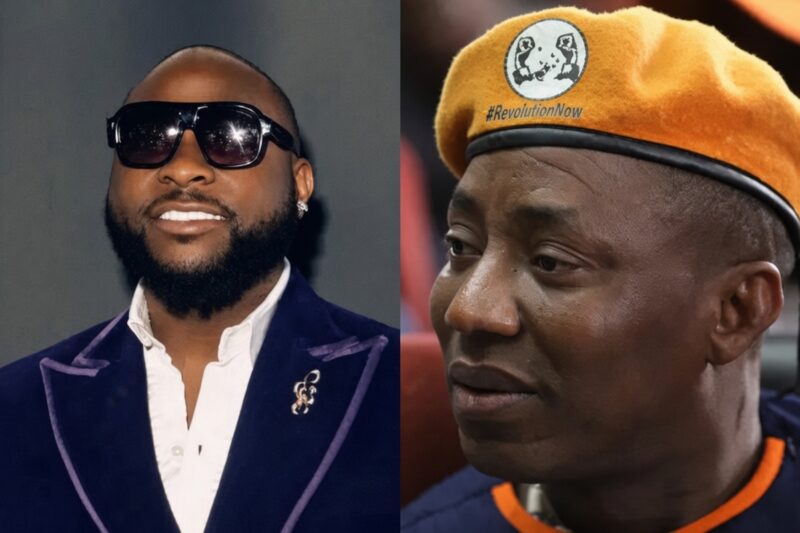 Osun Election: Tension Heightens As Davido, Sowore Fight Dirty Over Criticism Of Gov Adeleke