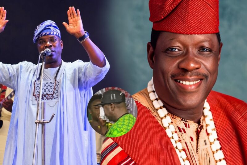 VIDEO: KWAM 1 Breaks Down in Tears on Stage After Hearing of Ogogo’s Death, Pays Tribute