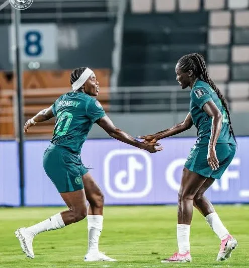 Super Falcons Crush Egypt 6-2 To Reach WAFCON Quarter-Finals