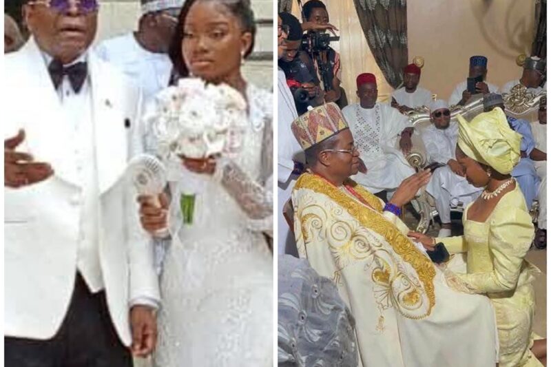 VIDEO: Former Kogi Senator Finds Love Again At 74, Weds His Granddaughter’s 18-Year-Old Best Friend
