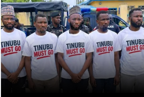 Five Men Land in Prison for Wearing ‘Tinubu Must Go’ T-Shirts in Maiduguri