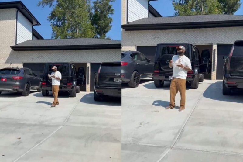 VIDEO: Davido Shows Off Expensive Cars After Clash With Erigga