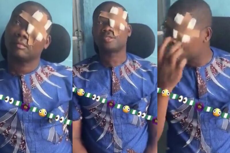 VIDEO: Nigerian Landlord Brutally Beaten For Increasing House Rent From ₦200,000 To ₦350,000