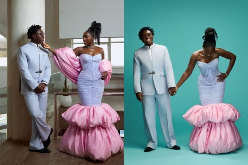 Fans React as Zlatan and Davita Release Beautiful Pre-Wedding Photos